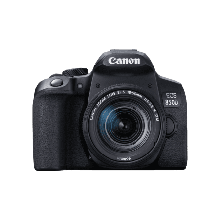 دوربین عکاسی کانن مدل EOS 850D kit EF-S 18-55mm f/4-5.6 IS STM