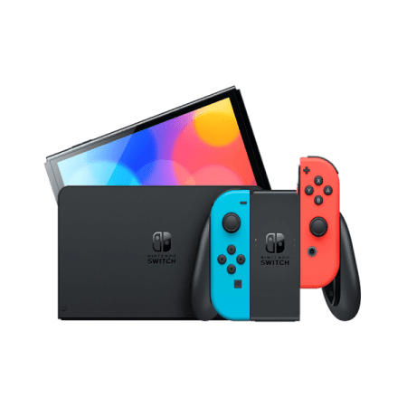 کنسول بازی نینتندو مدل Nintendo switch Neon با حافظه داخلی 64 گیگابایت